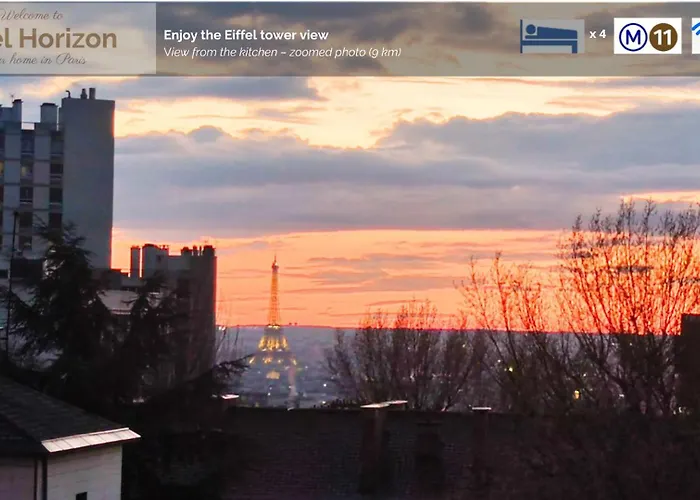 Eiffel Horizon - Grand Espace Familial Au Pied Du Metro